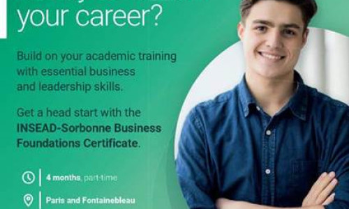 Registrations open - Business Foundations Certificate (BFC) INSEAD-Sorbonne